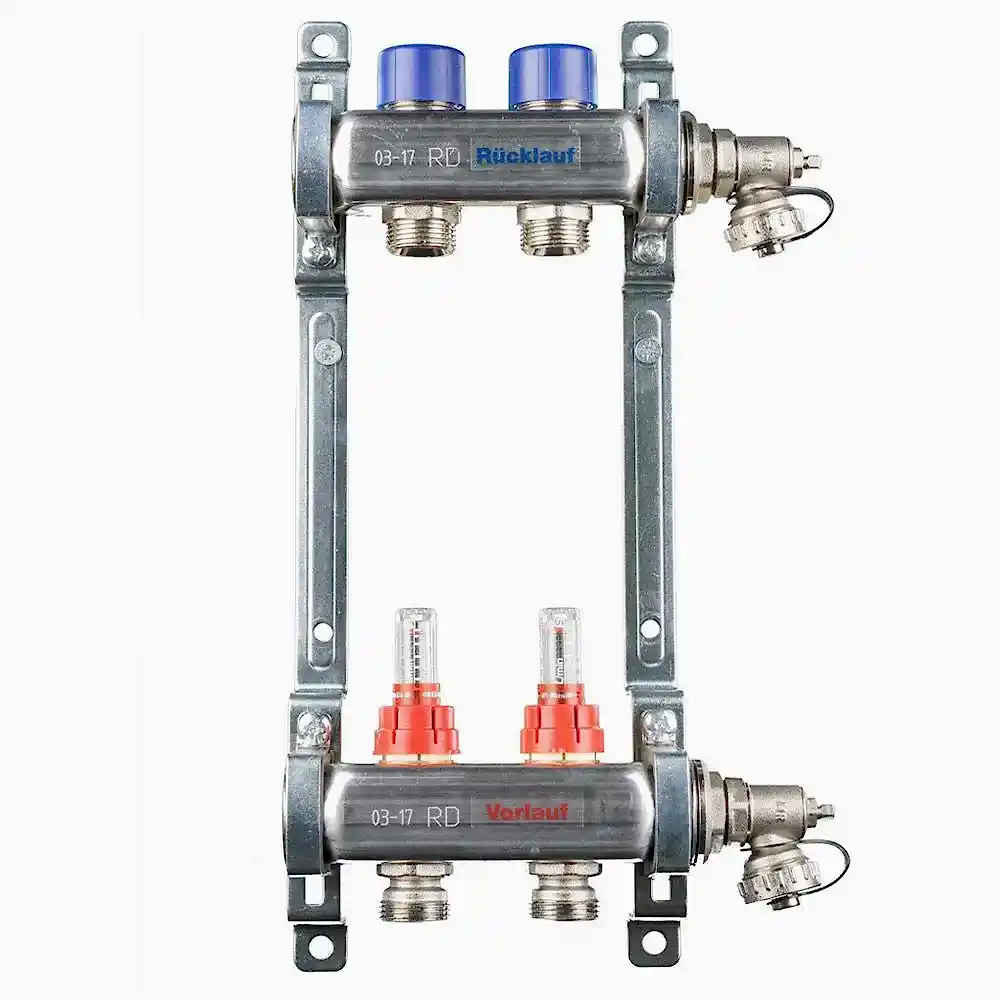 REHAU Debi Göstergeli Çelik Kolektör
