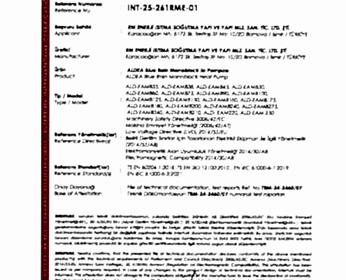 uygunluk onayı- EAMB